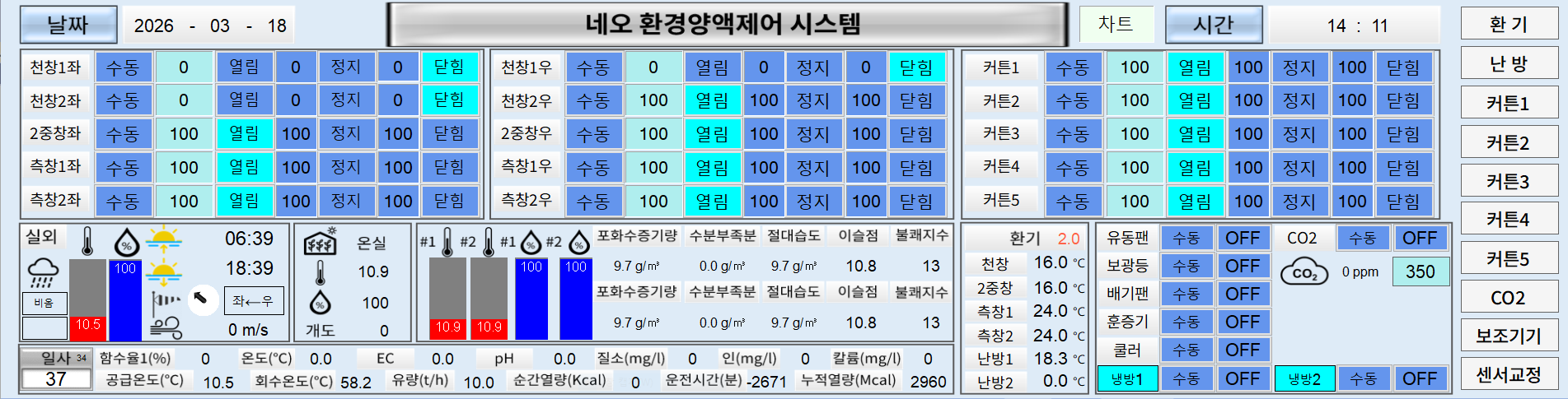 NEO-1000 2장 메인화면 화면 구성 이미지 1