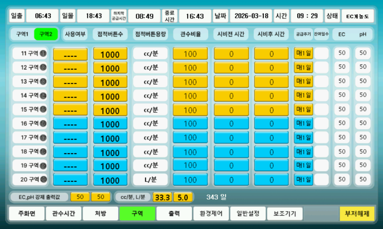 NEO-H 5장 구역 화면 화면 구성 이미지 2