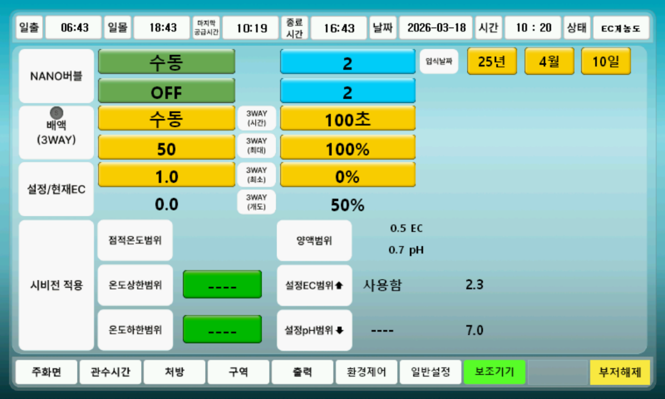 NEO-H 10장 환경제어 및 보조기기 화면 구성 이미지 1